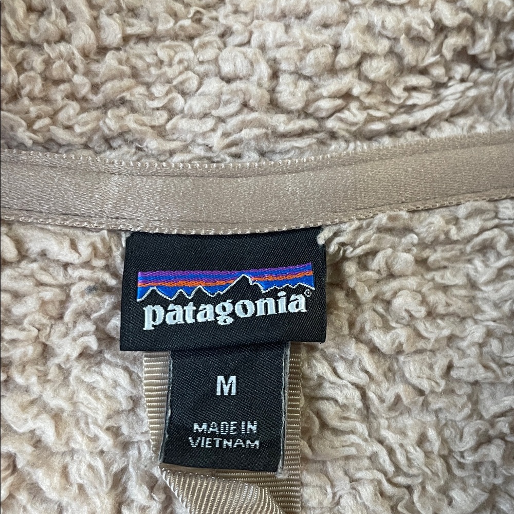 PATAGONIA Women's Los Gatos 1/4-Zip Size M In Pampas Tan - Picture 3 of 7